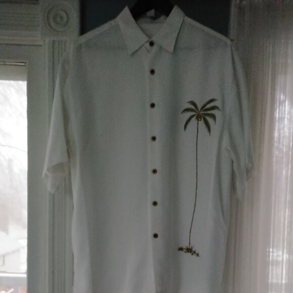 Maui Clothing Company Palm Tree Embroidered Shirt - Picture 2 of 9
